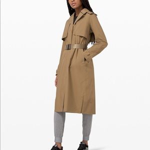 Always There Trench Coat size 12 NWT